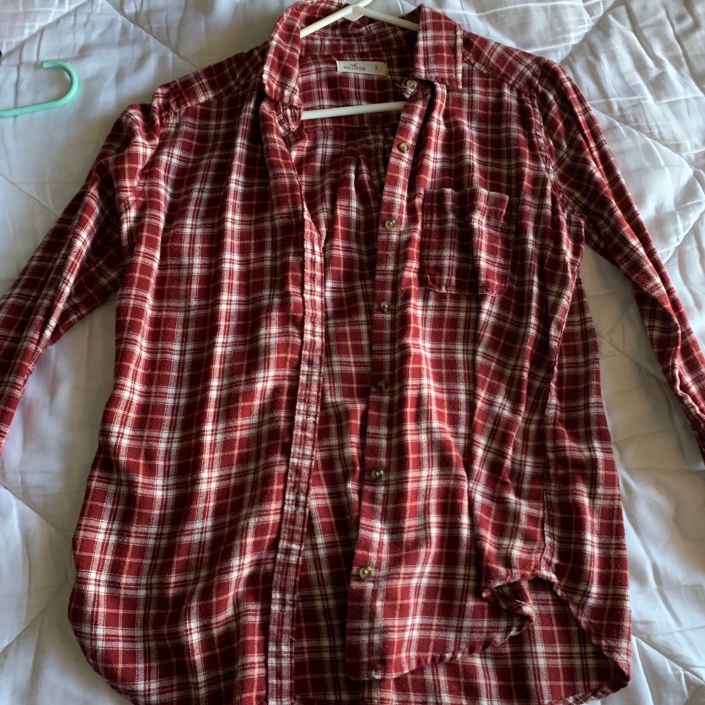 Size small hollister flannel